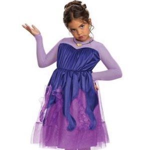 Disguise Disney villains Ursula child costume. NWT. Med 7/8